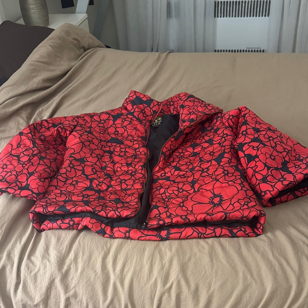 Floral Red woman’s  Jacket